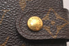 Authentic Louis Vuitton Monogram Agenda PM Notebook Cover R20005 LV 4754J