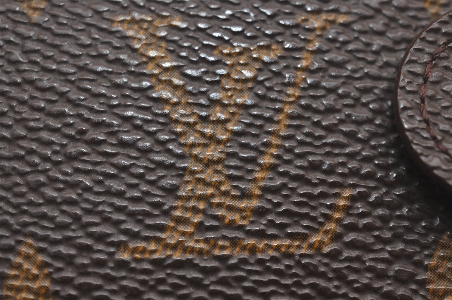 Authentic Louis Vuitton Monogram Agenda PM Notebook Cover R20005 LV 4754J