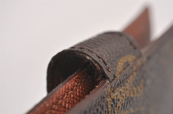 Authentic Louis Vuitton Monogram Agenda PM Notebook Cover R20005 LV 4754J