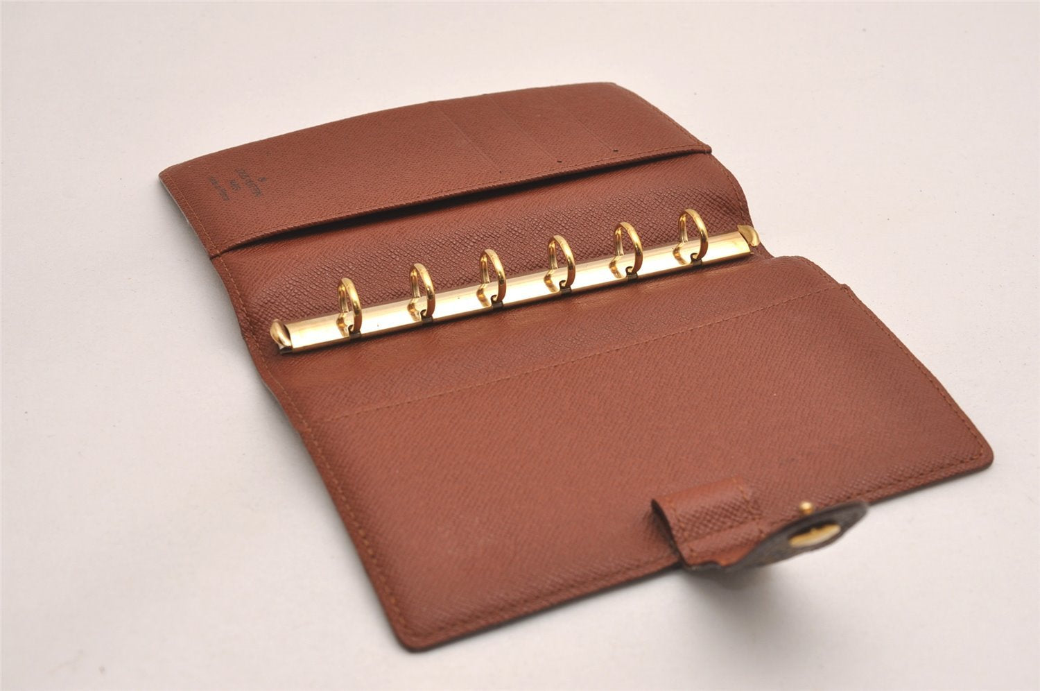 Authentic Louis Vuitton Monogram Agenda PM Notebook Cover R20005 LV 4754J