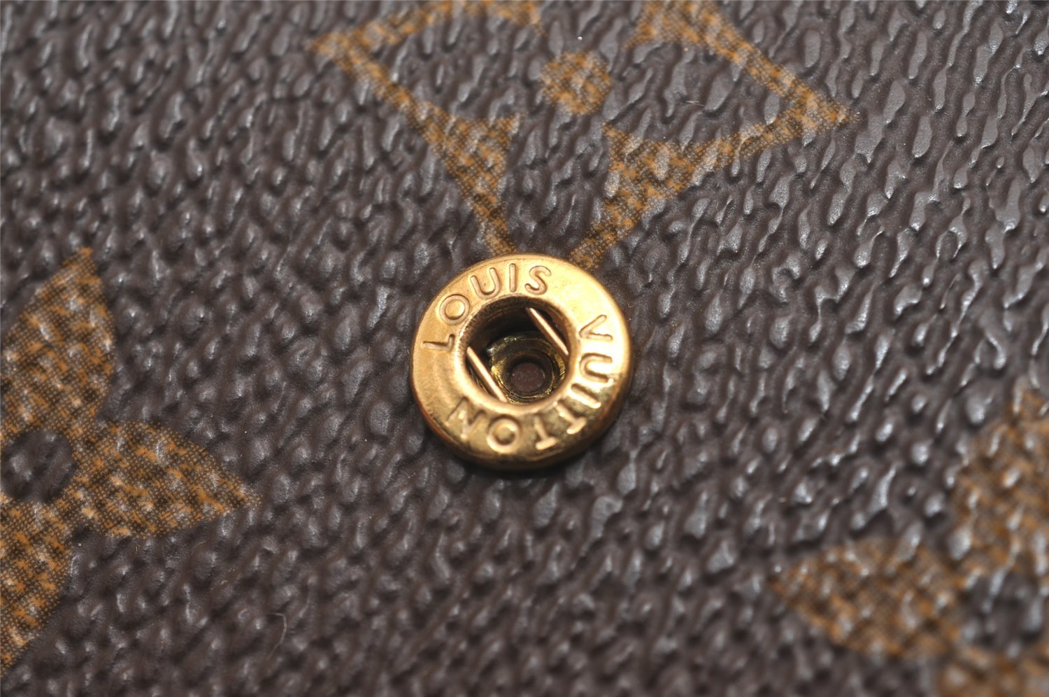 Authentic Louis Vuitton Monogram Agenda PM Notebook Cover R20005 LV 4754J