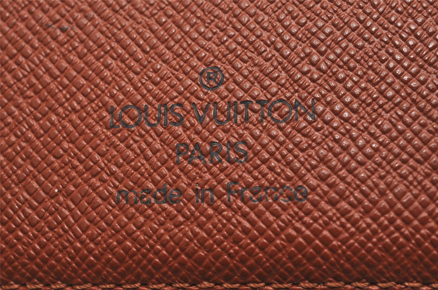 Authentic Louis Vuitton Monogram Agenda PM Notebook Cover R20005 LV 4754J