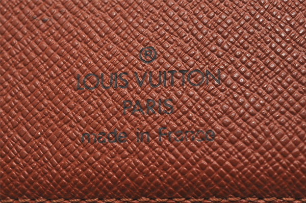 Authentic Louis Vuitton Monogram Agenda PM Notebook Cover R20005 LV 4754J
