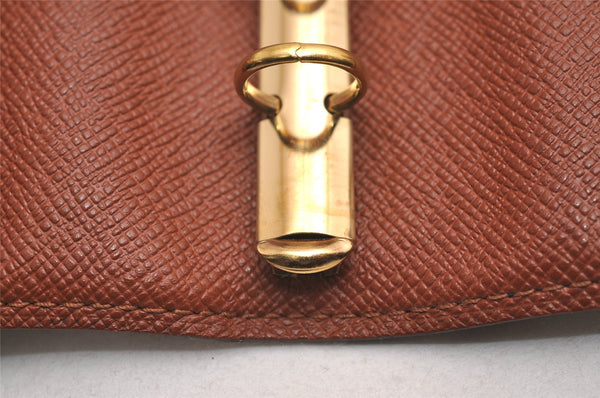 Authentic Louis Vuitton Monogram Agenda PM Notebook Cover R20005 LV 4754J