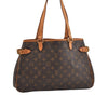 Authentic Louis Vuitton Monogram Batignolles Horizontal Tote Bag M51154 LV 4755J