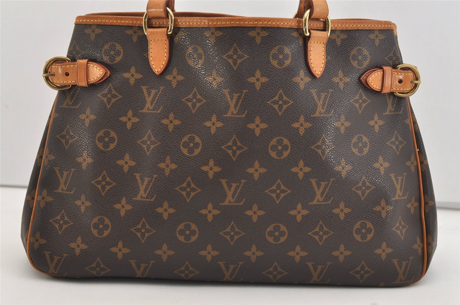 Authentic Louis Vuitton Monogram Batignolles Horizontal Tote Bag M51154 LV 4755J