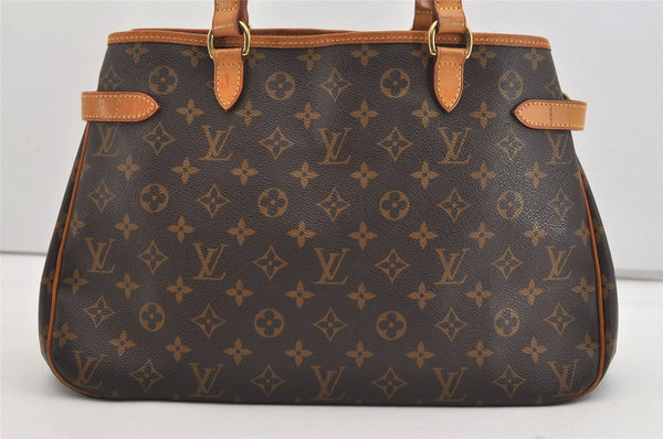 Authentic Louis Vuitton Monogram Batignolles Horizontal Tote Bag M51154 LV 4755J