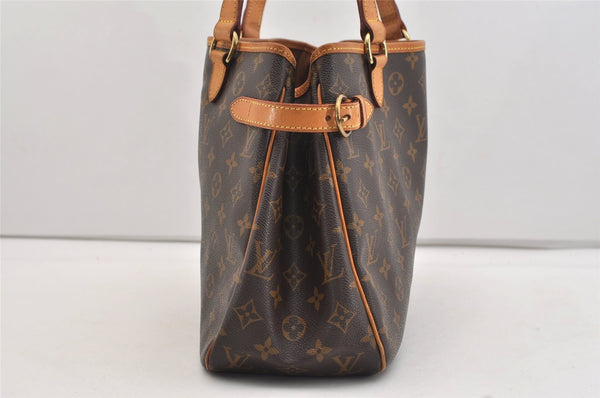 Authentic Louis Vuitton Monogram Batignolles Horizontal Tote Bag M51154 LV 4755J