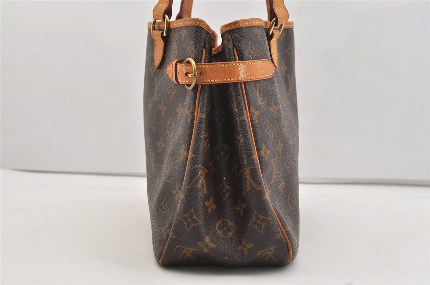 Authentic Louis Vuitton Monogram Batignolles Horizontal Tote Bag M51154 LV 4755J