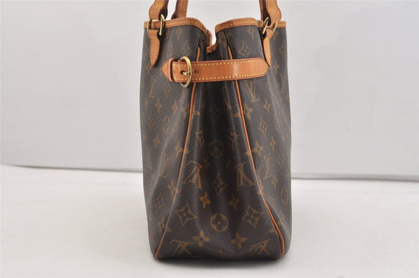 Authentic Louis Vuitton Monogram Batignolles Horizontal Tote Bag M51154 LV 4755J