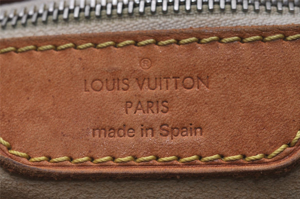 Authentic Louis Vuitton Damier Azur Hampstead MM N51206 Shoulder Tote Bag 4756I