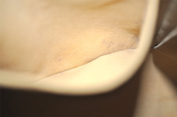 Authentic Louis Vuitton Damier Azur Hampstead MM N51206 Shoulder Tote Bag 4756I