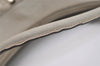 Authentic GUCCI Guccissima Abbey Shoulder Bag GG Leather 189833 White Junk 4756J