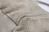 Authentic GUCCI Guccissima Abbey Shoulder Bag GG Leather 189833 White Junk 4756J