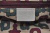 Authentic GUCCI Guccissima Abbey Shoulder Bag GG Leather 189833 White Junk 4756J