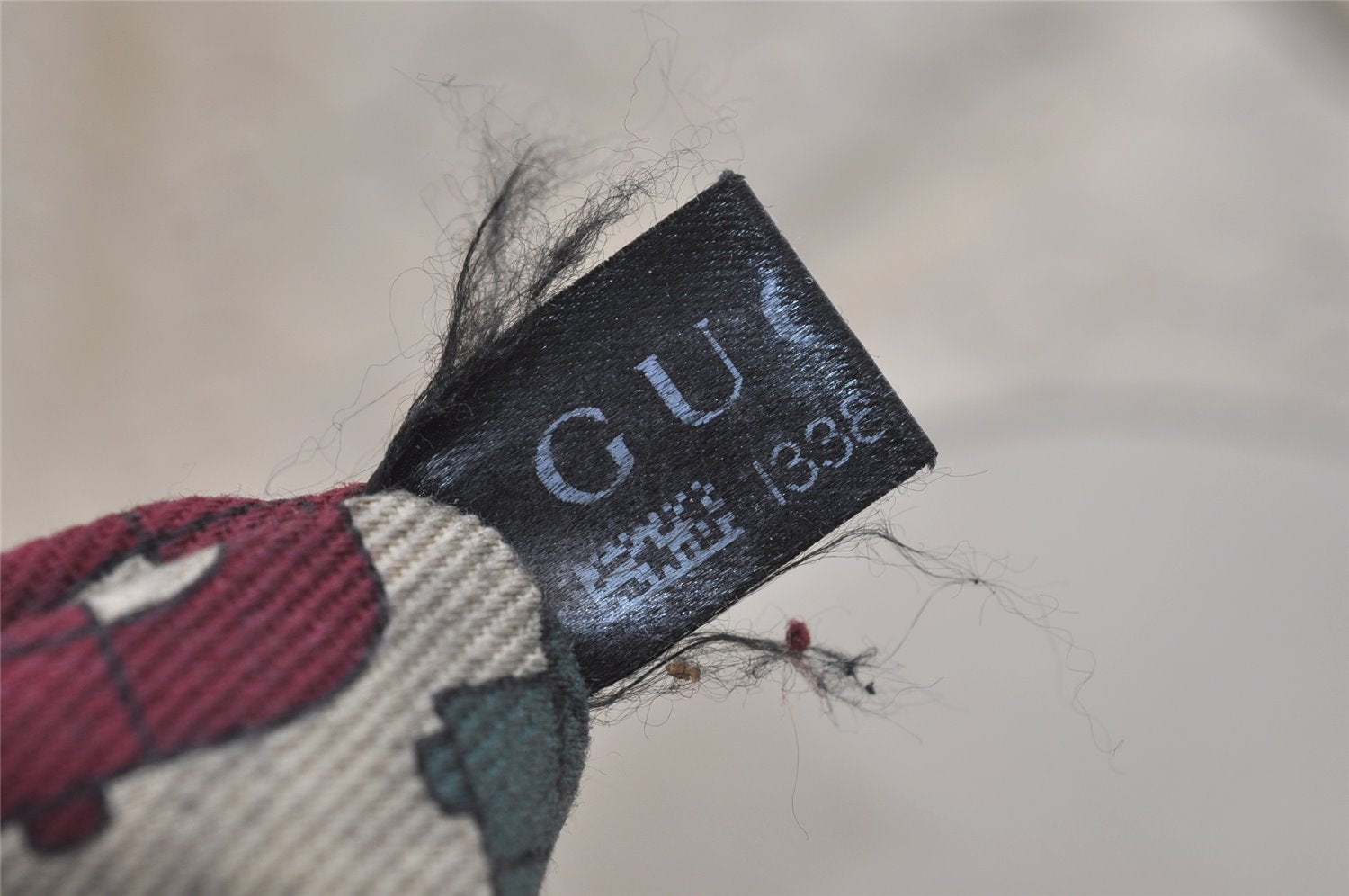 Authentic GUCCI Guccissima Abbey Shoulder Bag GG Leather 189833 White Junk 4756J