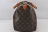 Authentic Louis Vuitton Monogram Speedy 35 Hand Boston Bag Old Model LV 4756K