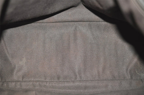 Authentic GUCCI Vintage Shoulder Tote Bag GG Canvas Leather 145971 Brown 4757J