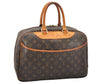 Authentic Louis Vuitton Monogram Deauville Hand Bag M47270 LV 4757K