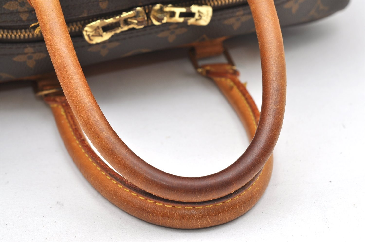 Authentic Louis Vuitton Monogram Deauville Hand Bag M47270 LV 4757K