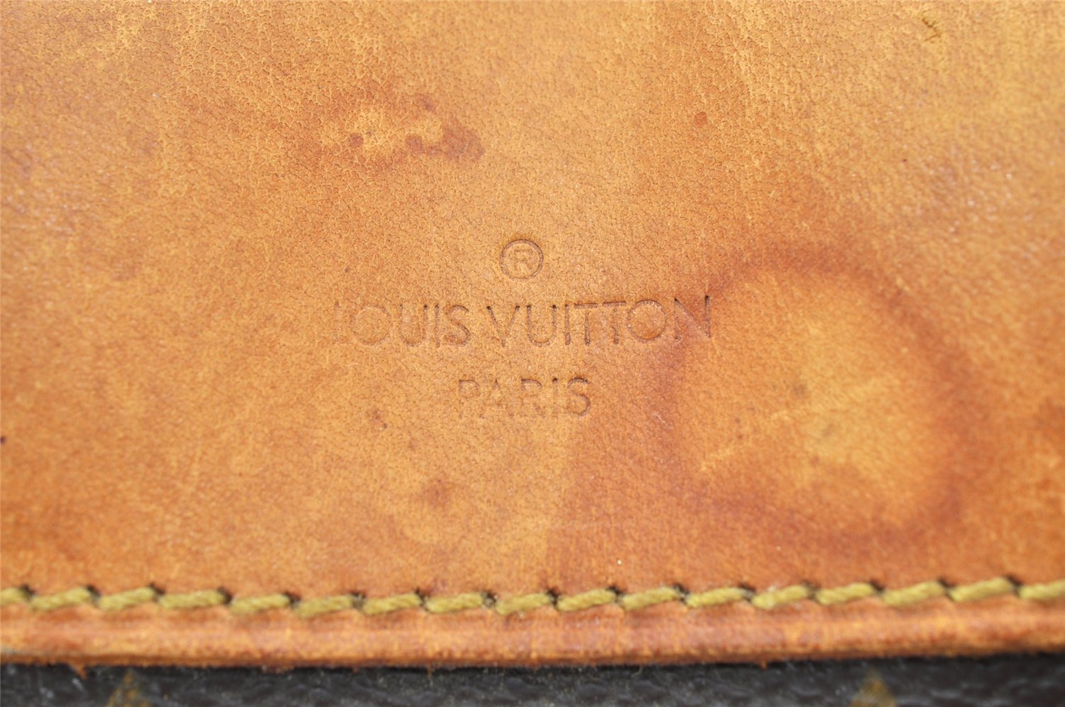 Authentic Louis Vuitton Monogram Deauville Hand Bag M47270 LV 4757K