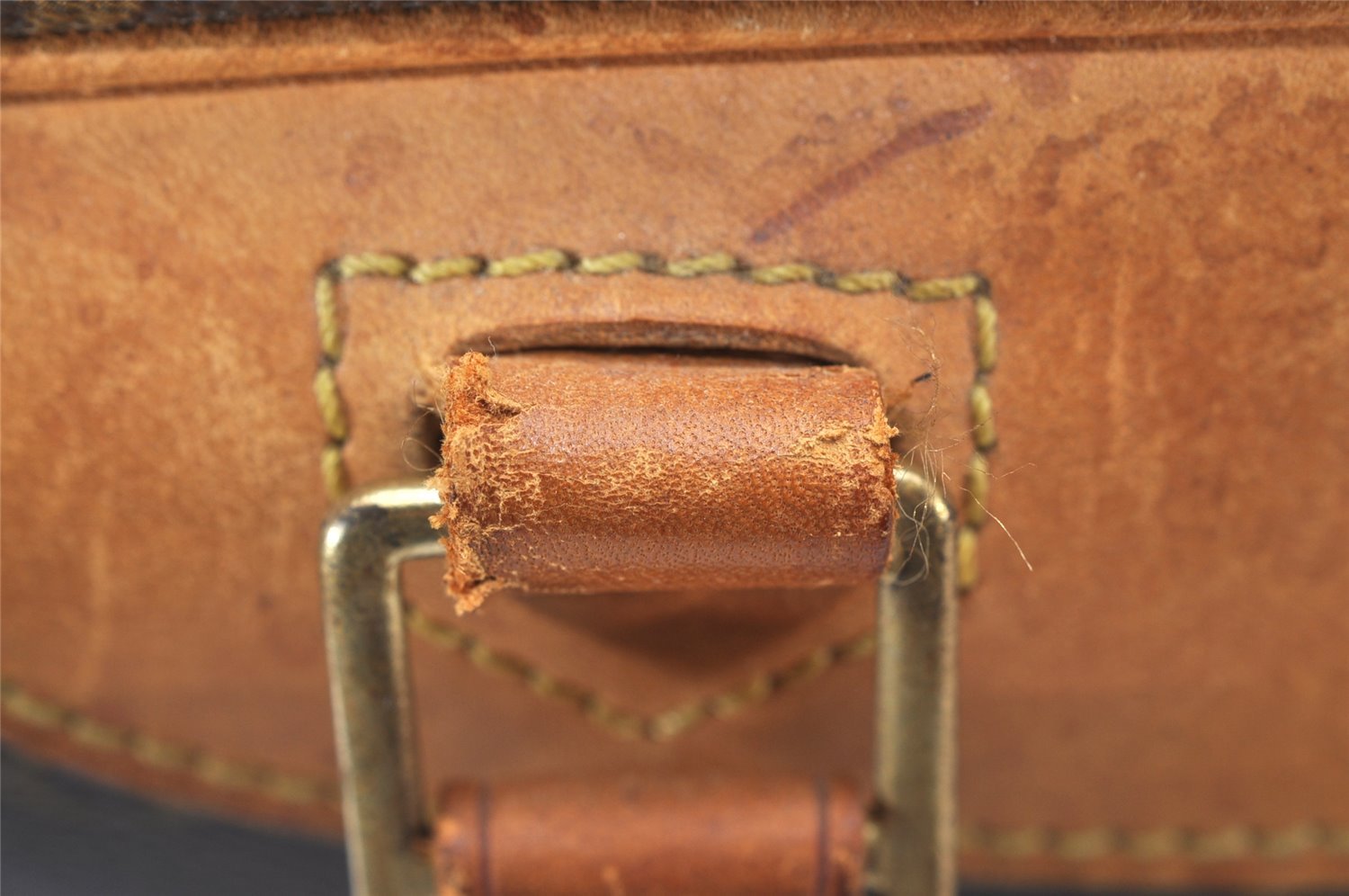 Authentic Louis Vuitton Monogram Deauville Hand Bag M47270 LV 4757K