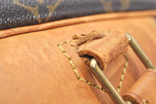 Authentic Louis Vuitton Monogram Deauville Hand Bag M47270 LV 4757K