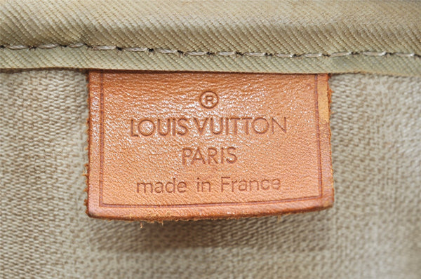 Authentic Louis Vuitton Monogram Deauville Hand Bag M47270 LV 4757K
