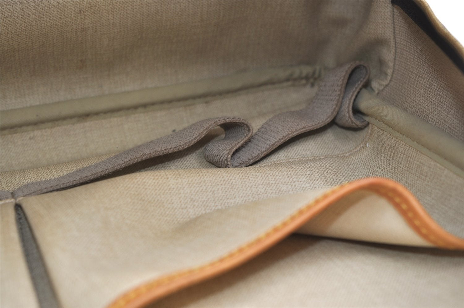 Authentic Louis Vuitton Monogram Deauville Hand Bag M47270 LV 4757K