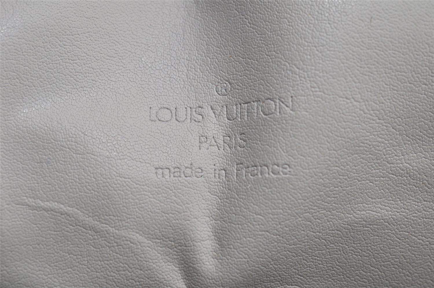 Auth Louis Vuitton Vernis Tompkins Square Hand Bag Light Green M91150 LV 4758I