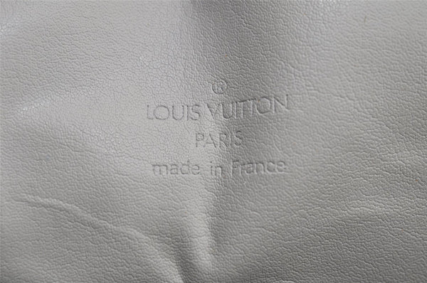 Auth Louis Vuitton Vernis Tompkins Square Hand Bag Light Green M91150 LV 4758I