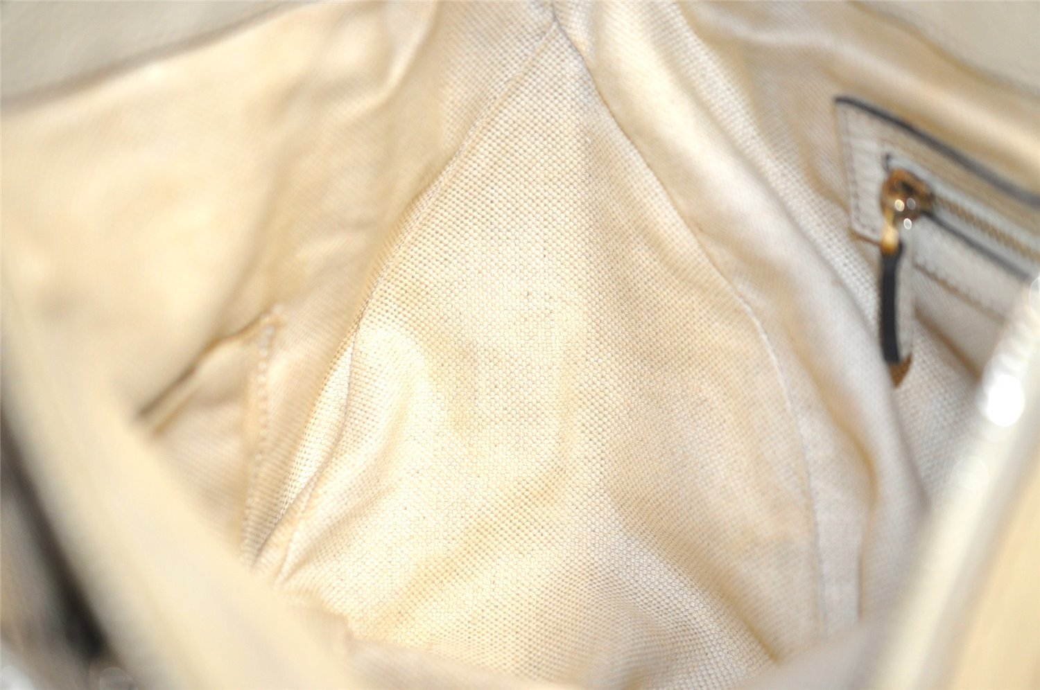 Authentic GUCCI Bamboo Bella 2Way Hand Bag GG Canvas Leather 282300 Brown 4758J