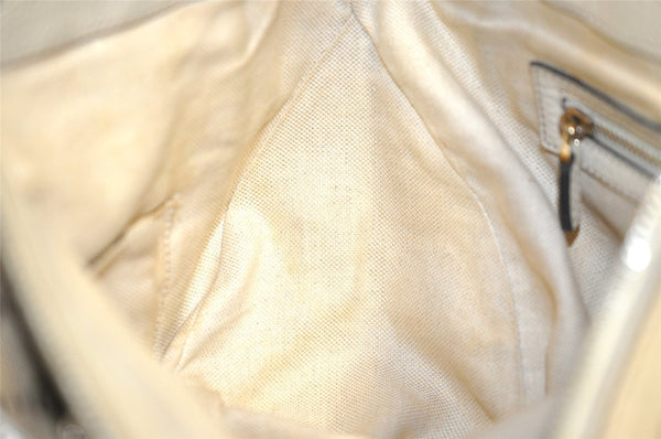 Authentic GUCCI Bamboo Bella 2Way Hand Bag GG Canvas Leather 282300 Brown 4758J