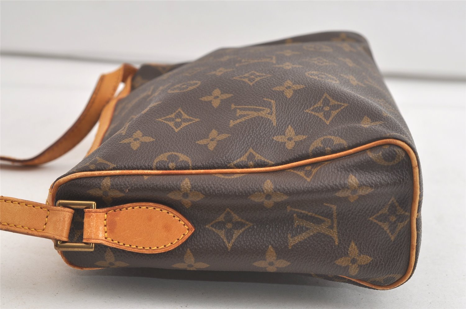 Authentic Louis Vuitton Monogram Tulleries PM Shoulder Cross Bag M51350 LV 4758K