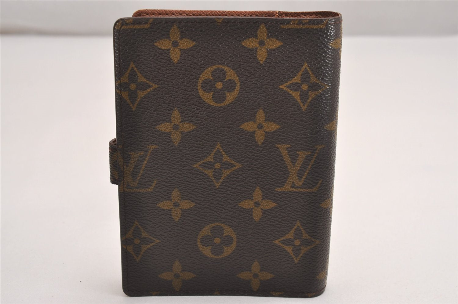 Authentic Louis Vuitton Monogram Agenda PM Notebook Cover R20005 LV 4759J