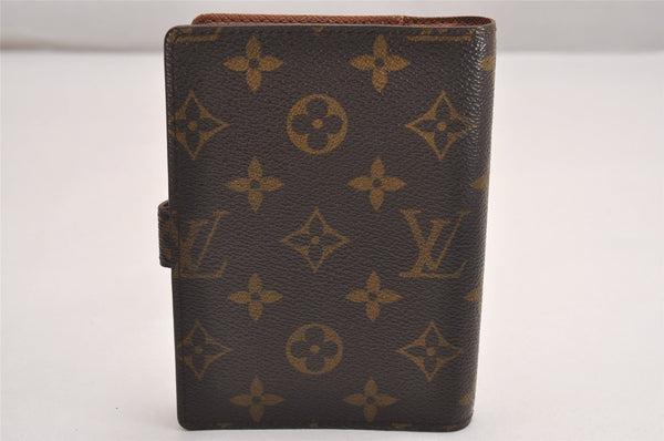 Authentic Louis Vuitton Monogram Agenda PM Notebook Cover R20005 LV 4759J