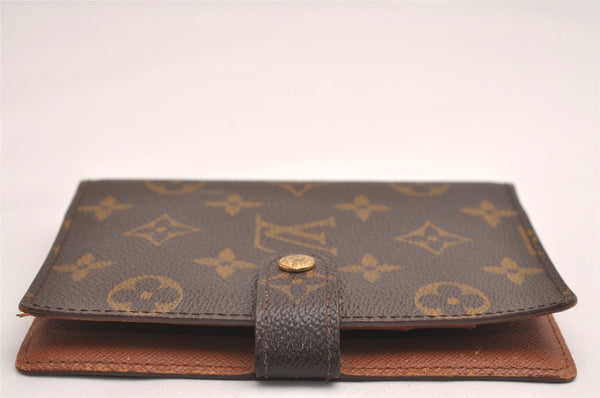 Authentic Louis Vuitton Monogram Agenda PM Notebook Cover R20005 LV 4759J