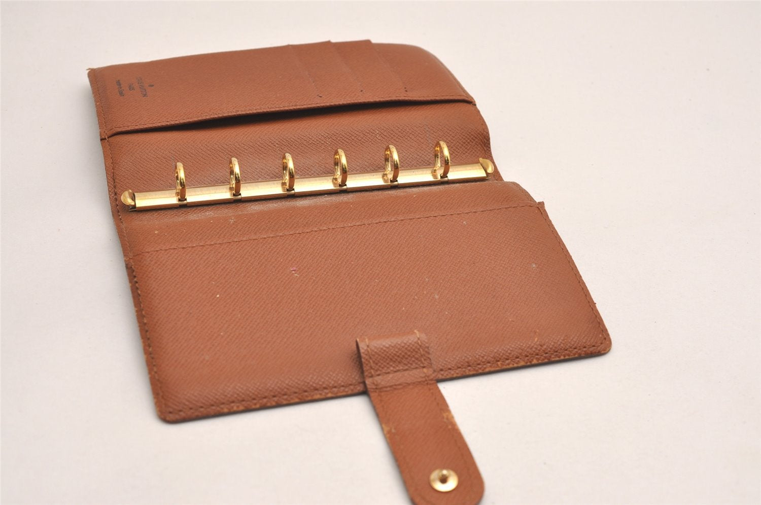 Authentic Louis Vuitton Monogram Agenda PM Notebook Cover R20005 LV 4759J