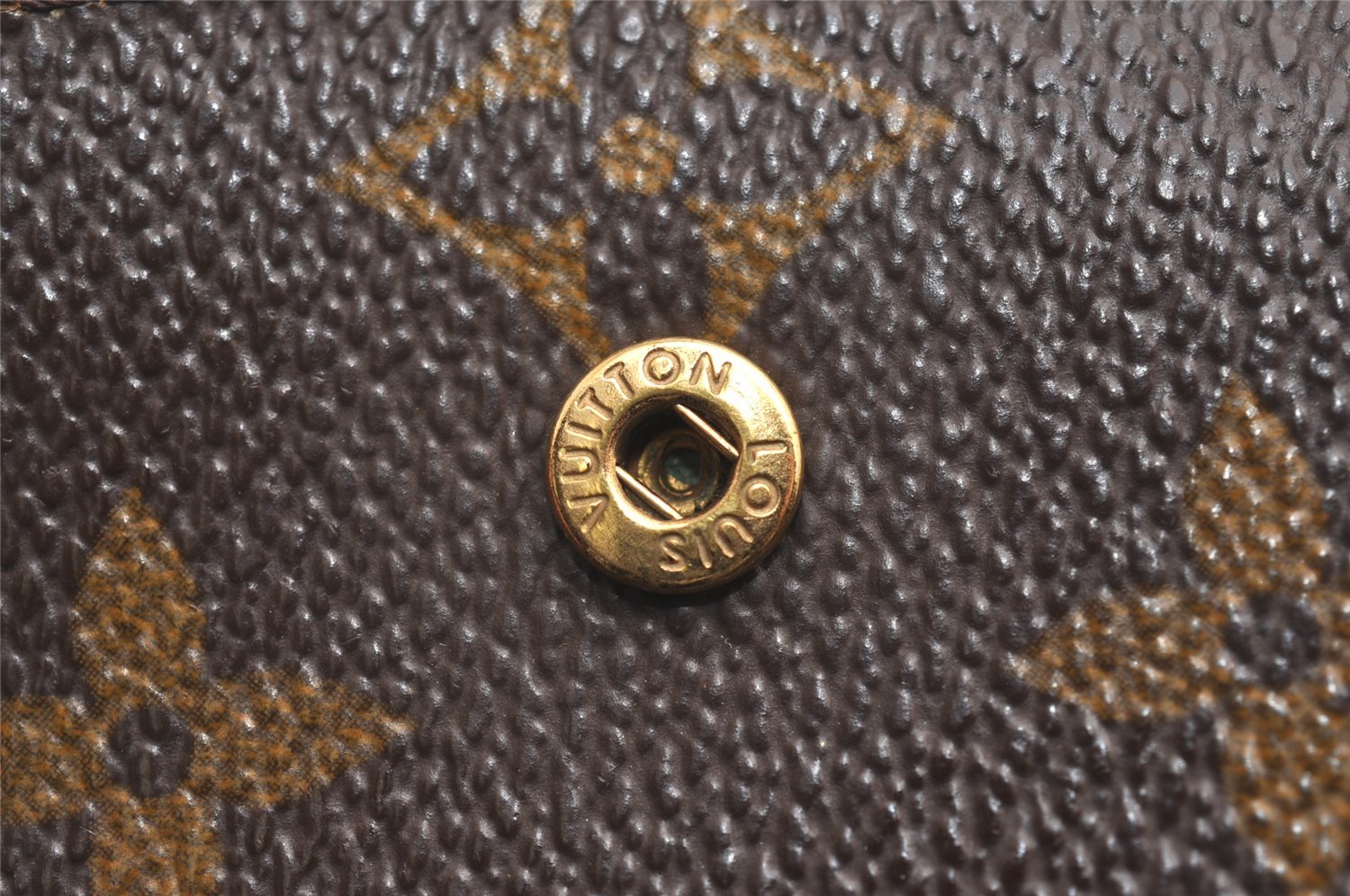 Authentic Louis Vuitton Monogram Agenda PM Notebook Cover R20005 LV 4759J