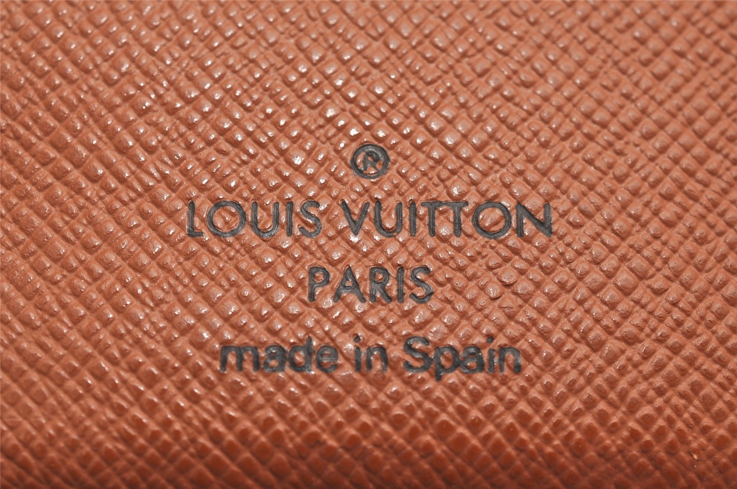 Authentic Louis Vuitton Monogram Agenda PM Notebook Cover R20005 LV 4759J