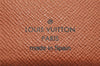 Authentic Louis Vuitton Monogram Agenda PM Notebook Cover R20005 LV 4759J
