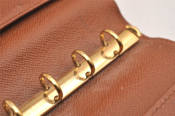 Authentic Louis Vuitton Monogram Agenda PM Notebook Cover R20005 LV 4759J