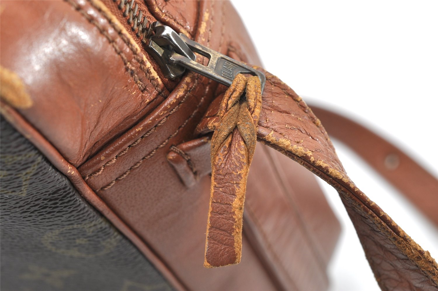 Authentic Louis Vuitton Monogram Sac Bandouliere 35 Shoulder Bag Old Model 4759K