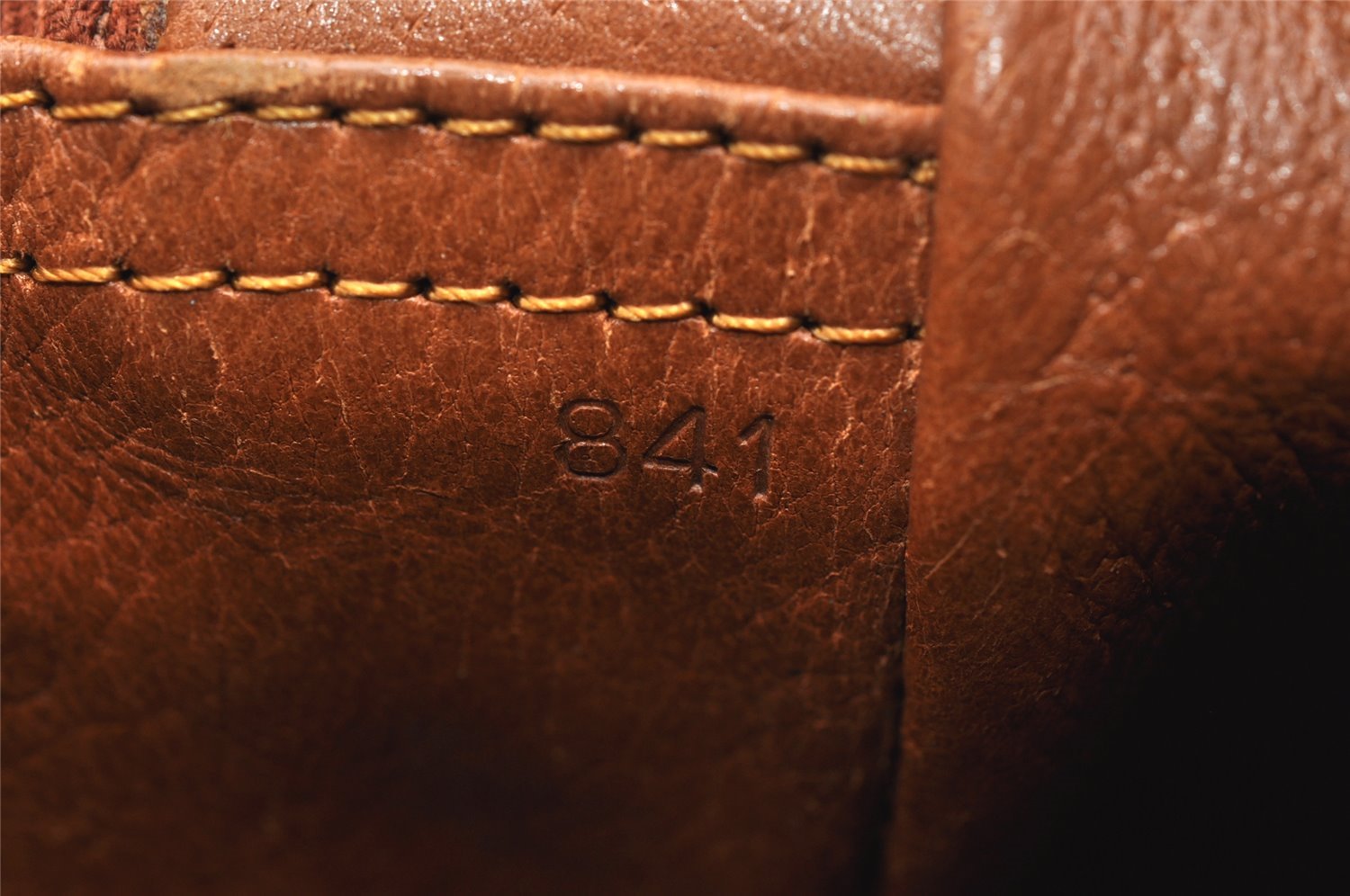 Authentic Louis Vuitton Monogram Sac Bandouliere 35 Shoulder Bag Old Model 4759K