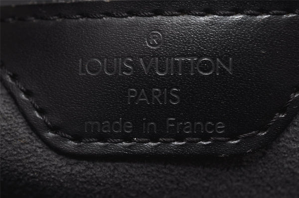 Louis Vuitton Epi Saint Jacques Poignet Long Shoulder Bag Black M52332 LV 4760I