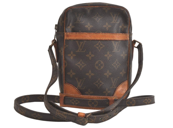 Authentic Louis Vuitton Monogram Danube Shoulder Cross Body Bag M45266 LV 4760K