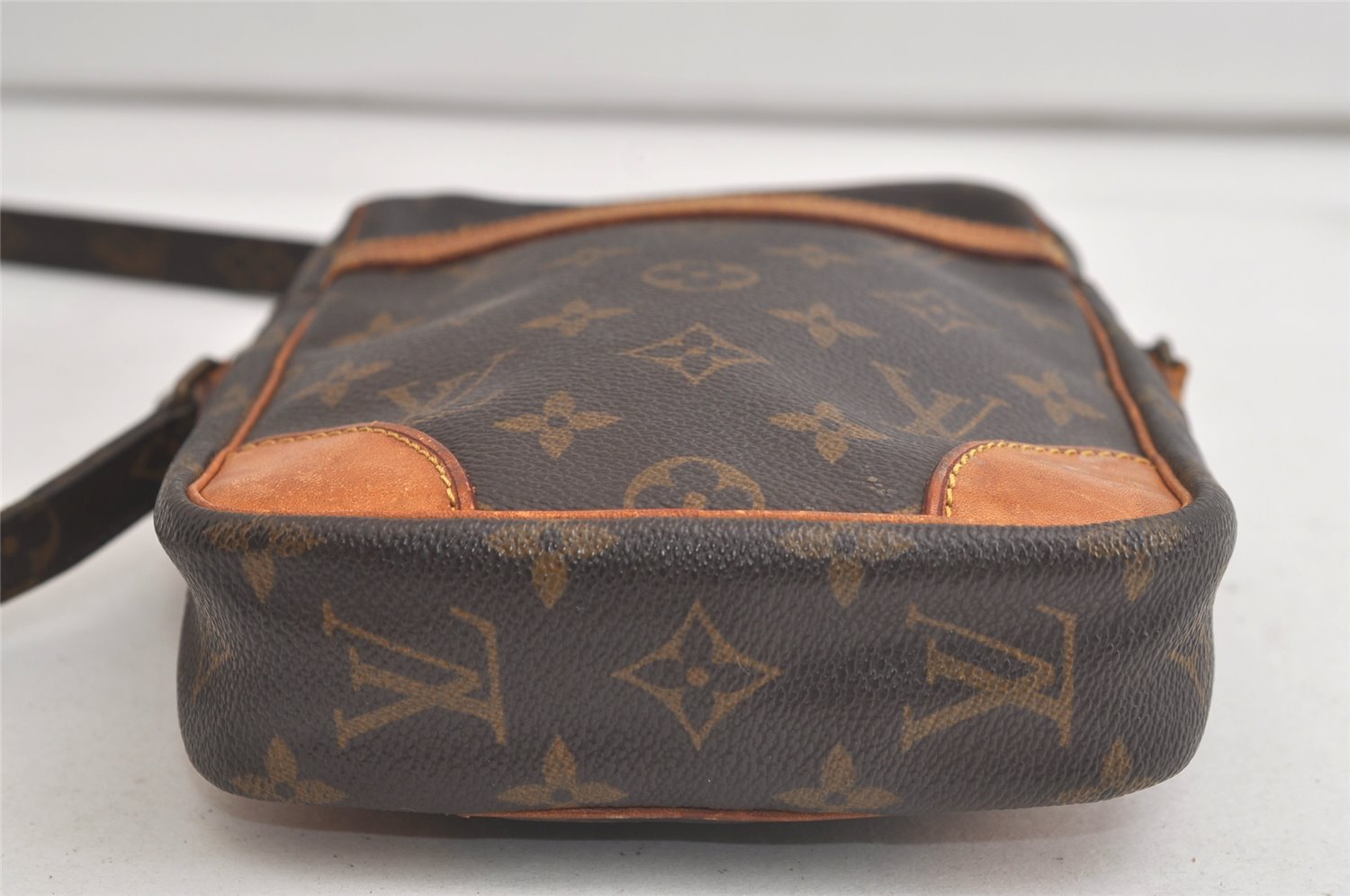 Authentic Louis Vuitton Monogram Danube Shoulder Cross Body Bag M45266 LV 4760K