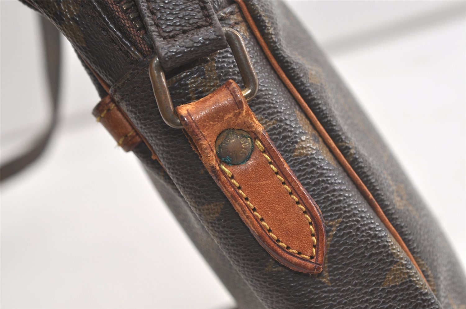 Authentic Louis Vuitton Monogram Danube Shoulder Cross Body Bag M45266 LV 4760K