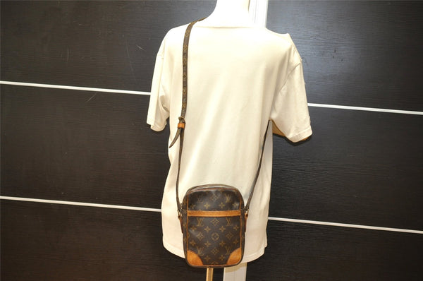 Authentic Louis Vuitton Monogram Danube Shoulder Cross Body Bag M45266 LV 4760K