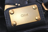 Authentic Chloe Paddington Vintage Leather Shoulder Hand Bag Black 4761I